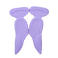 Lavender stick-on heel and arch pads, two-piece set with cushioned arch support