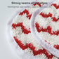 Steam mop replacement cloth pads, close view of stitched edges and textured loops