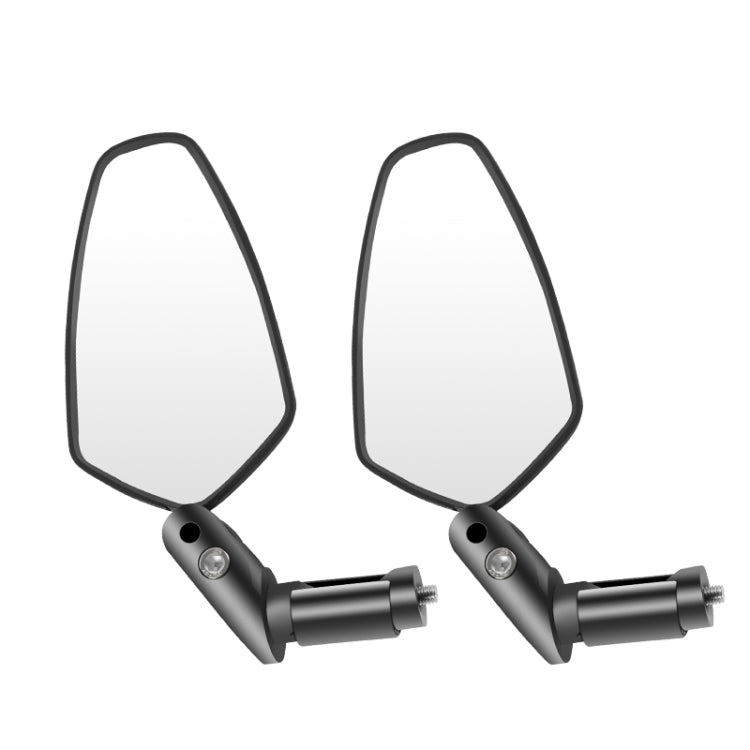 WEST BIKING bicycle rearview mirror pair, oval reflective glass with adjustable bar clamps