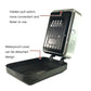 Wall-mounted password key box with waterproof cover and hidden pull switch