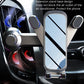 Car phone bracket with long extension stand base and carbon-fiber style cradle