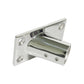 316 stainless steel 60-degree square tube base mount, polished faceplate with screws