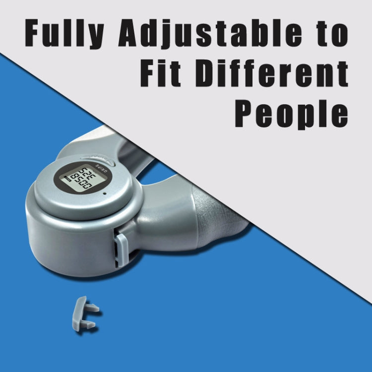 Electronic hand gripper base with side adjustment latch and compact control panel