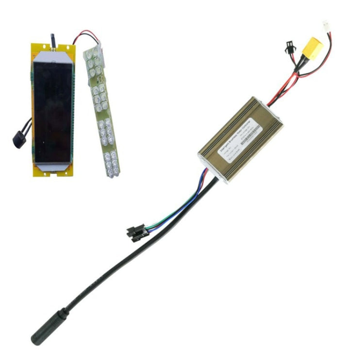 Electric scooter controller and LED display boards with cable and connector set