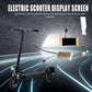 Electric scooter with LED display screen and control box wiring harness