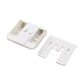 White LED night light open interior showing battery compartment and mounting slots