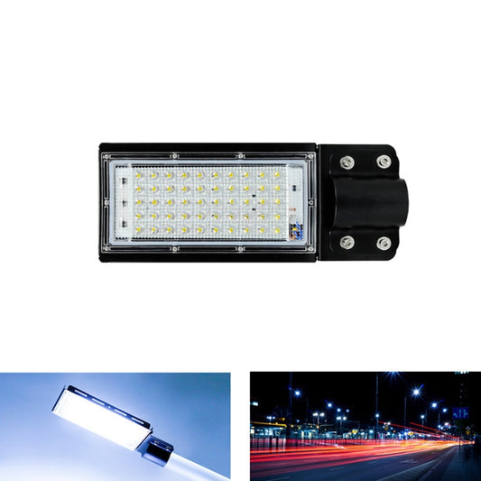 Horizontal black LED floodlight with rectangular panel and side mounting yoke