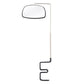 Helmet mini rearview mirror with flat oval glass and adjustable arm