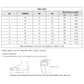 Size chart for men's lightweight mesh sneakers with inner length in inches