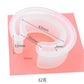 Silicone bracelet mold with 63mm, 50mm, 32mm, and 31mm size markings