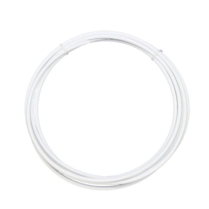 White bike line tube, 2-pack circular cable loops for folding road bikes
