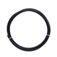 Black bike line tube, 2-pack circular cable loops for folding road bikes