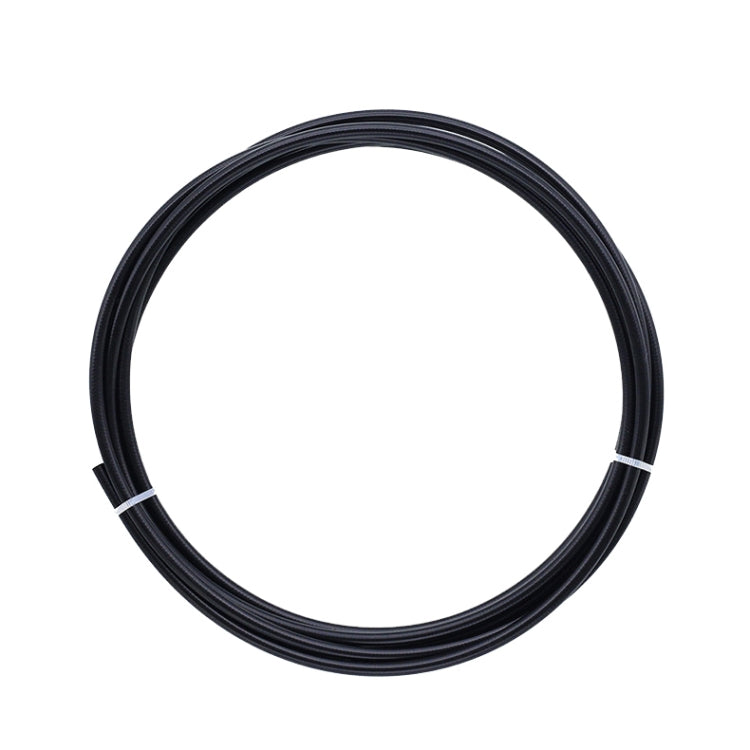 Black bike line tube, circular cable loop set for folding road bikes