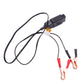 OBD power memory saver cable with USB/connector lead and red alligator clamps