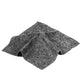 Gray felt scratch repair cloth set, two layered rectangular pads.