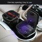 Car ashtray in cup holder with lid open and closed, interior tray visible