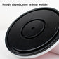 Black sturdy underside of twisting fitness disc