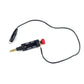 Spark plug tester pen with USB-style plug and long black cable