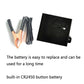 Pulse engine tachometer set with inductive clamp, sensor lead, and CR2450 battery