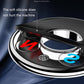 Round magnetic car phone holder base with protective silicone, black and silver