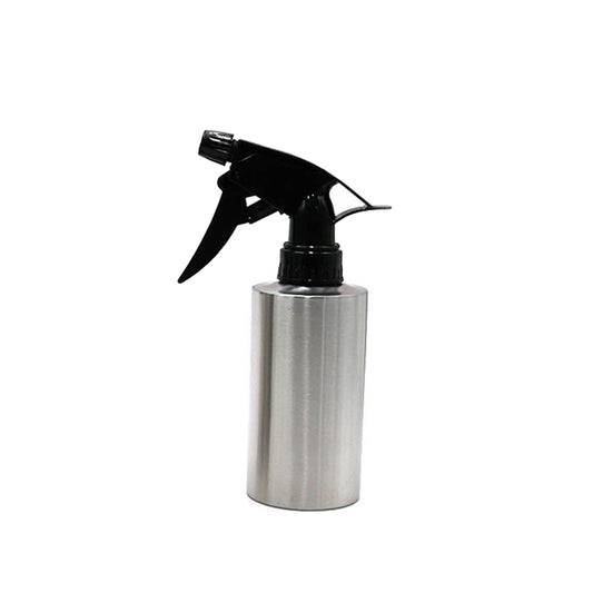 304 stainless steel sprinkle watering can sprayer bottle with black trigger nozzle