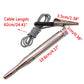 Motorcycle circuit tester with 62 cm cable and 14 cm probe, inline gauge body