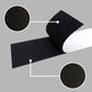 Black textured hook-and-loop fastener pieces touching for secure attachment