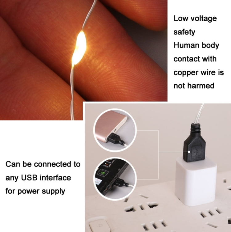 USB power connection and low-voltage safety for LED Christmas ring lights