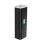 Tall compact wireless tire inflator pump with blue LCD screen and side control panel