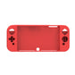 Red soft protective case for Nintendo Switch OLED with front cutouts and side grips