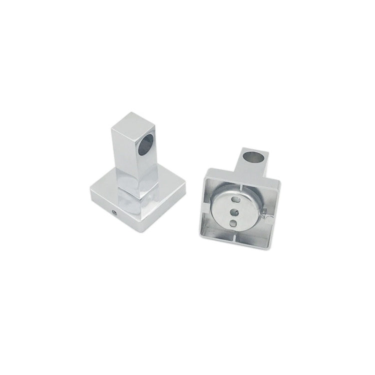 Square wall mounting bracket with screw plate for retractable toilet paper holder