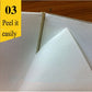 Textured canvas paper sheets with easy-peel backing for oil acrylic painting