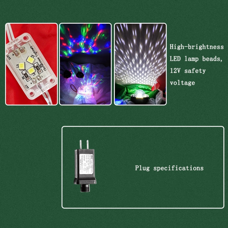 LED lamp bead module with bright lights and US plug power adapter