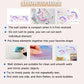 How to use instructions panel for assembling and applying wall stickers