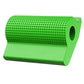 Green textured motorcycle gear shift cover with circular mounting hole