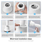 Wind hood diffuser installation steps diagram with vented hood and locking base