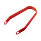 Electric scooter rear mudguard bracket, red metal strap with two mounting holes