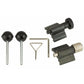 Camshaft timing tool set with black round heads, silver rods, and triangular alignment bar