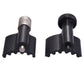 Black camshaft alignment tool with textured metal grip knob sleeves