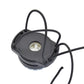 Diving compass base with attached loop handle and elastic cord lines
