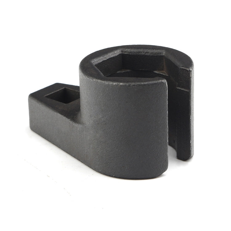 22mm oxygen sensor wrench tool with square drive openings, dark gray