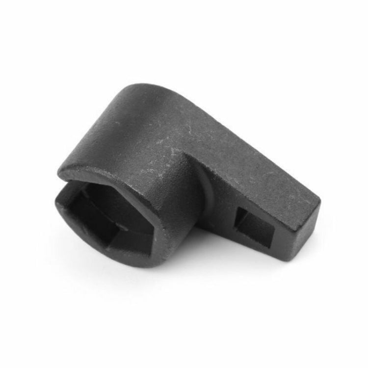 Dark gray 22mm oxygen sensor socket wrench with twin notches