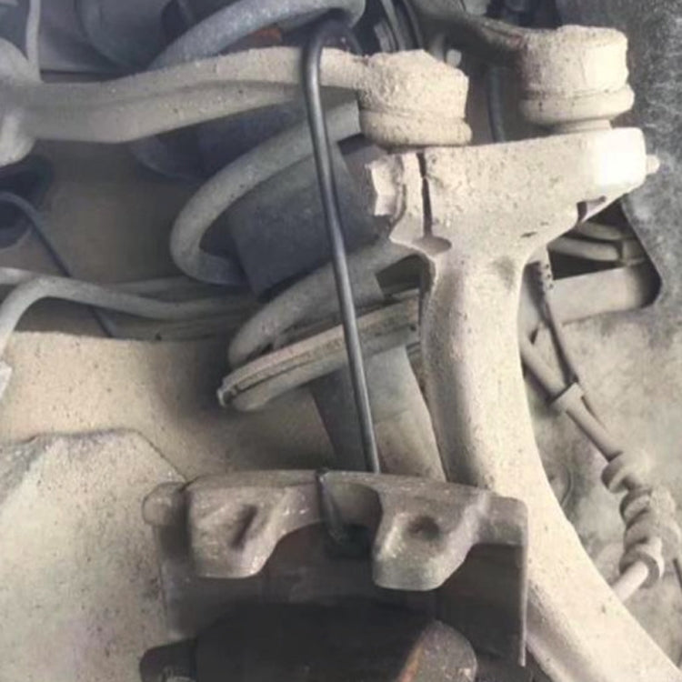 S-type brake hanging hook fitted on a vehicle brake assembly