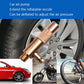 Brass air pump extension connector with mesh sleeve and threaded nozzle tip