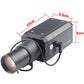 Black security box camera size diagram: 10 x 5 x 5.5 cm, wide-angle lens