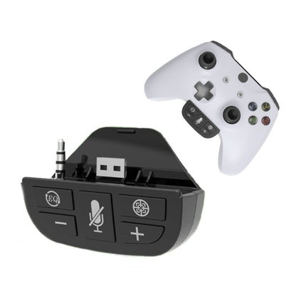 Controller sound enhancer module with EQ buttons and microphone mute control