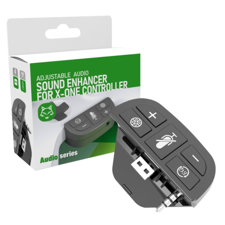 Adjustable audio sound enhancer attachment with EQ and mic controls