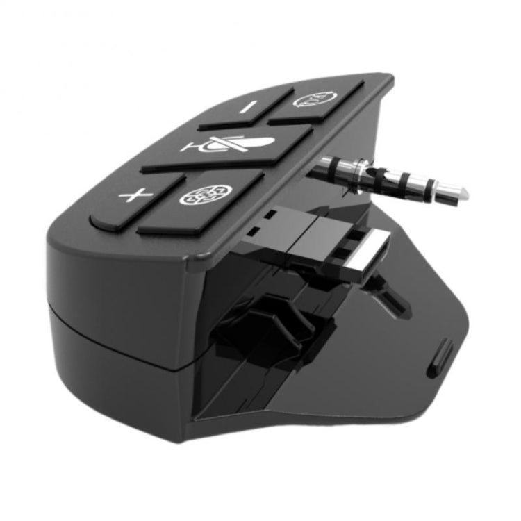 Controller audio enhancer with mic, EQ controls, and 3.5mm plug