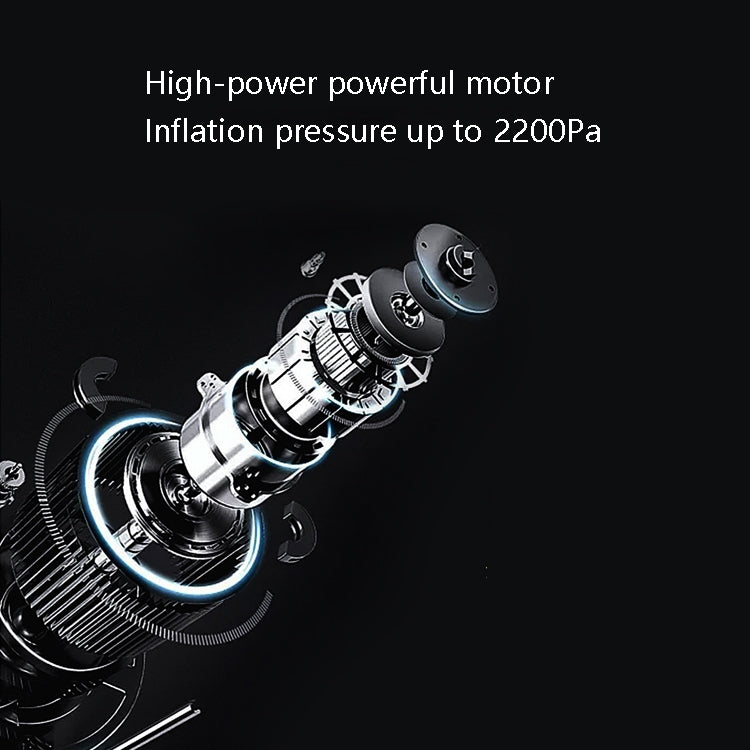 High-power motor design for portable suction and inflatable pump