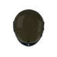 Olive GPS locator back view with black trim and side grip buttons